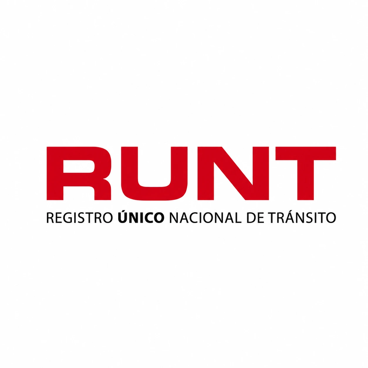 RUNT — Registro Único Nacional de Tránsito